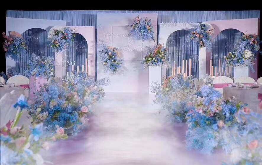 Wedding stage set