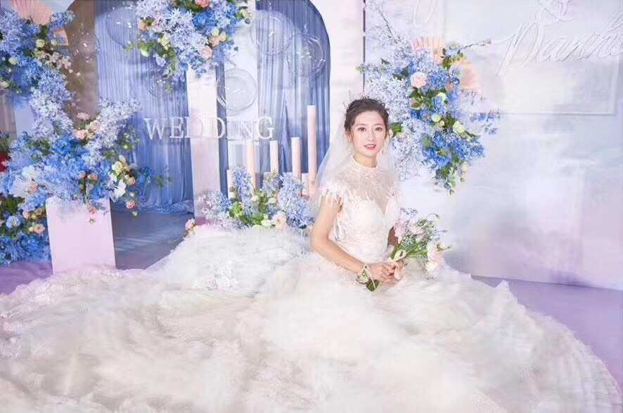 Wedding stage set