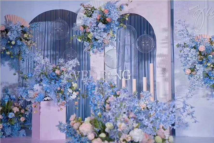 Wedding stage set
