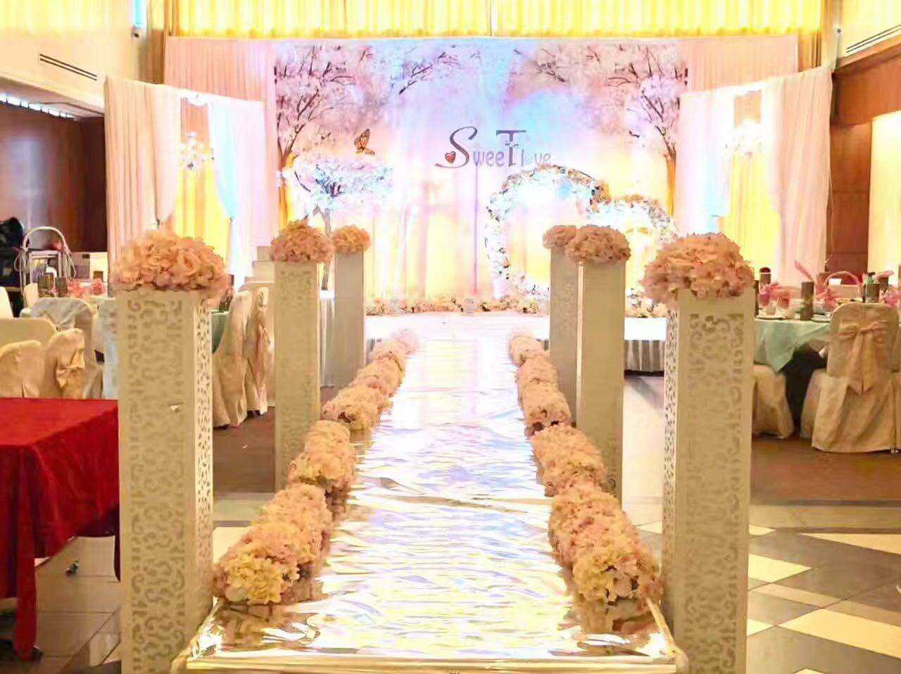 Wedding stage set