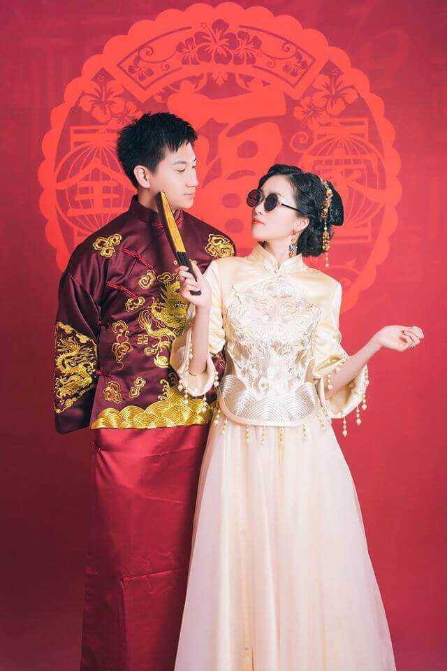 Wedding couple