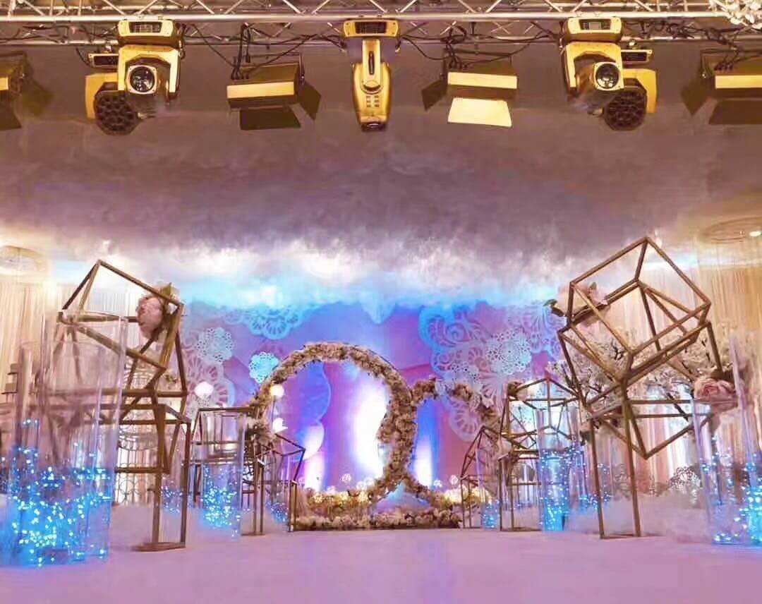 Wedding stage set