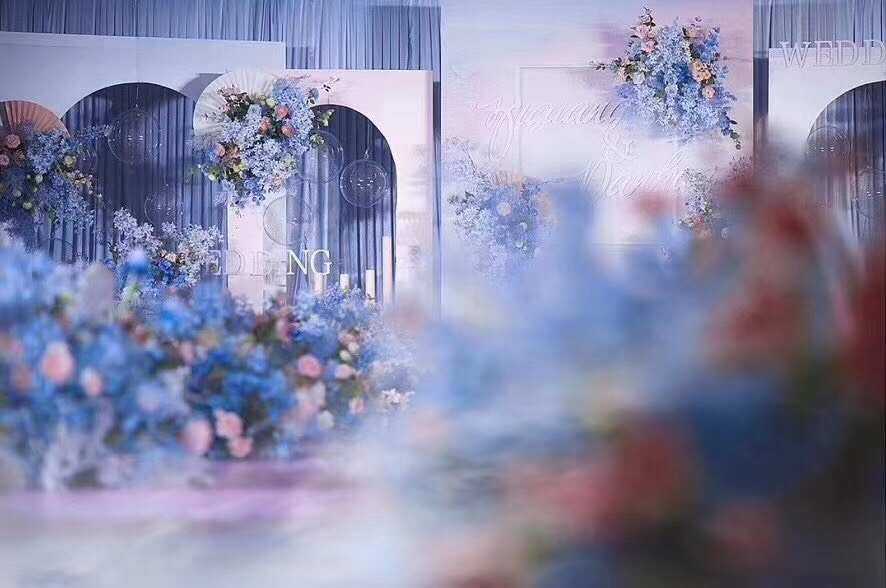 Wedding stage set