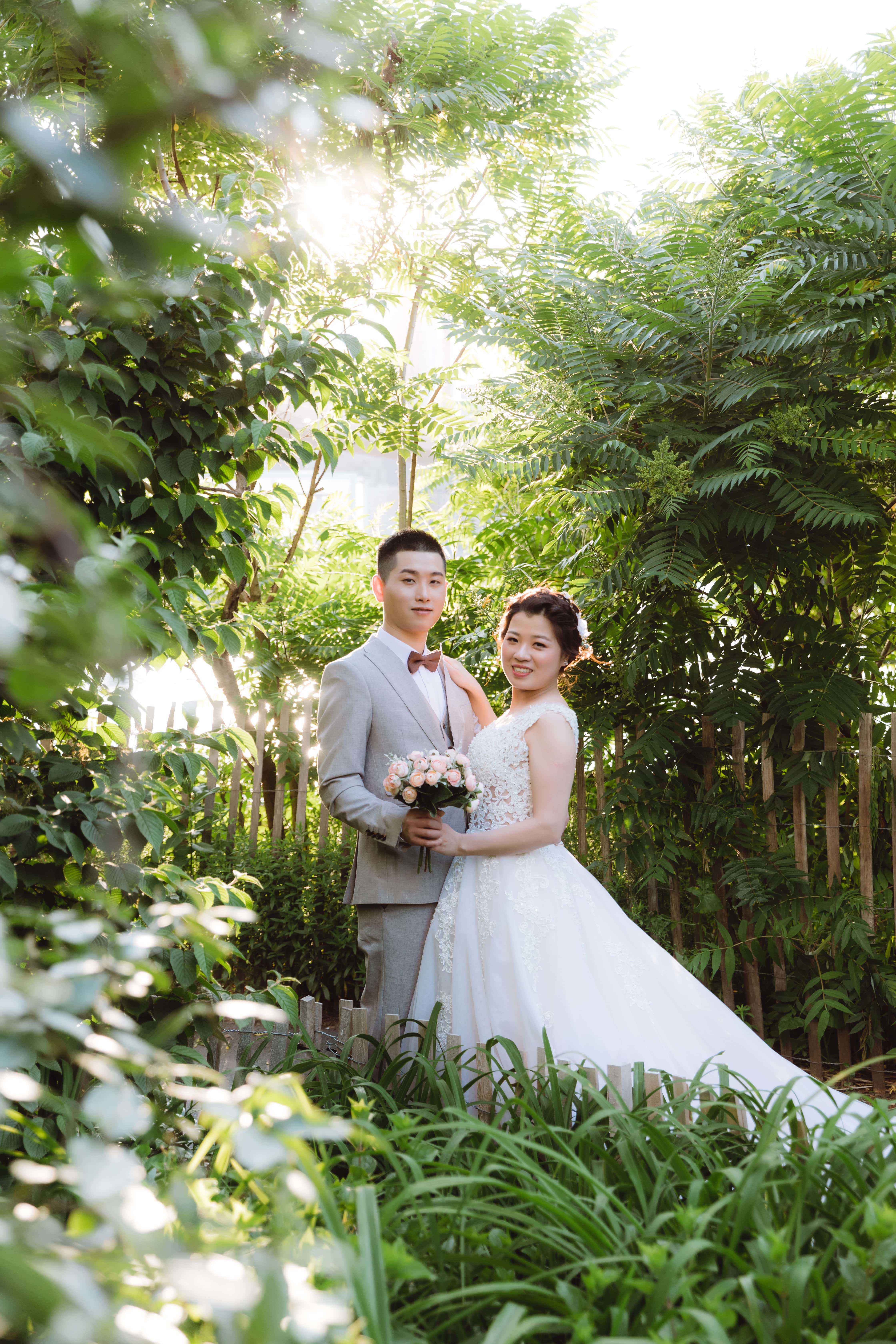 Wedding couple