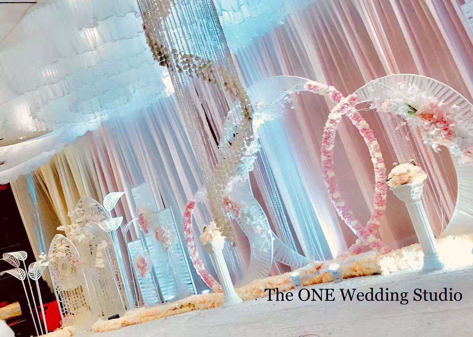 Wedding stage set