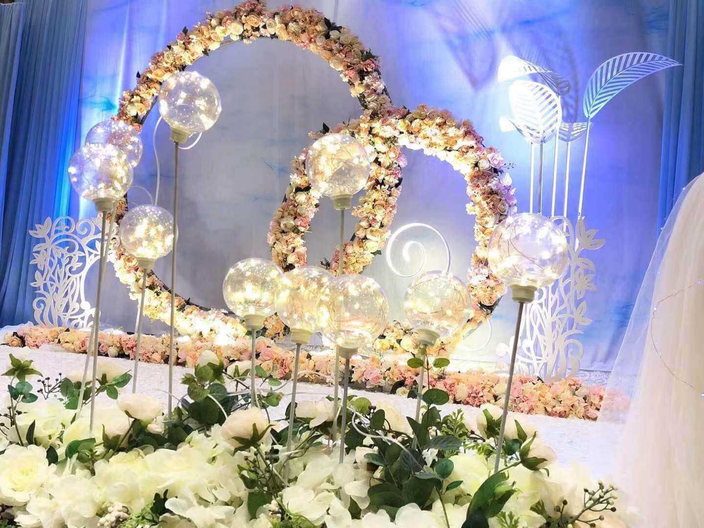 Wedding stage set