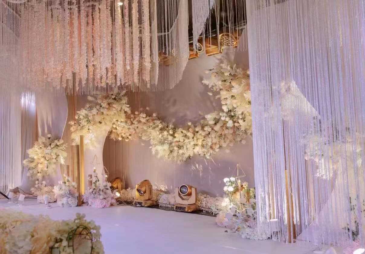Wedding stage set