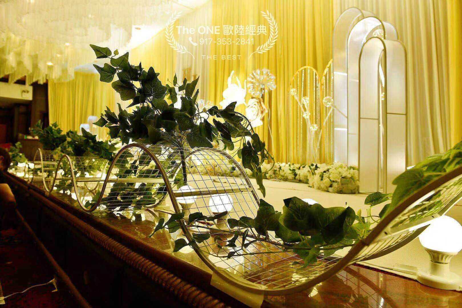 Wedding stage set