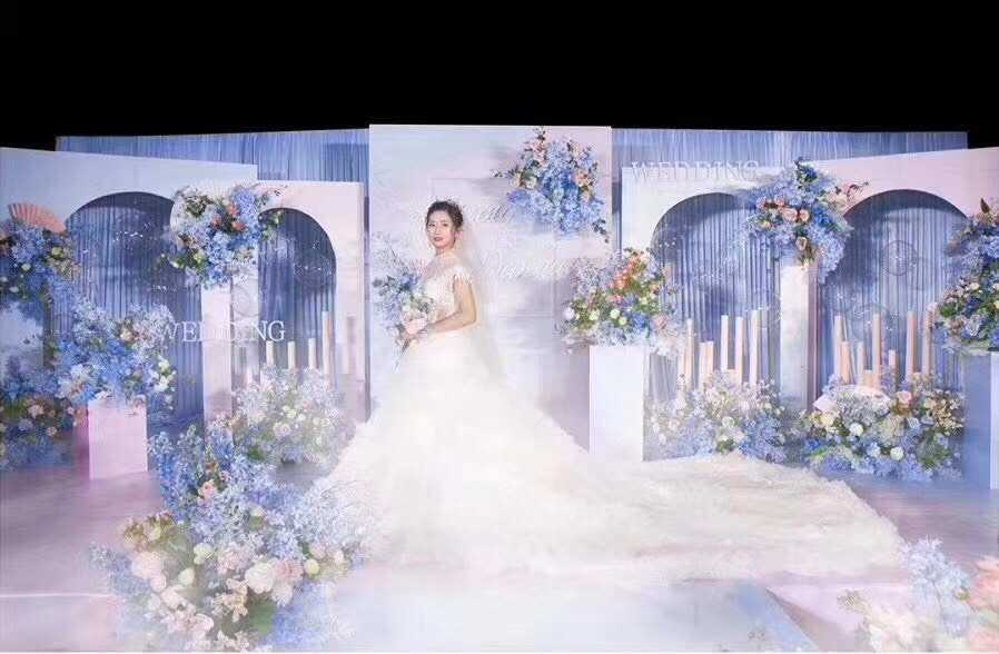 Wedding stage set