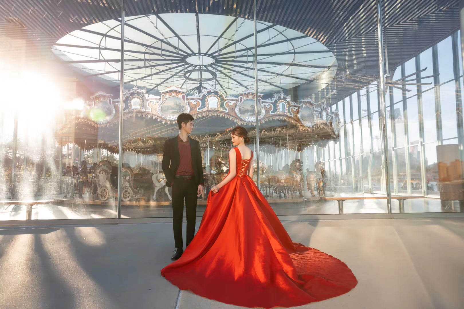 Wedding couple