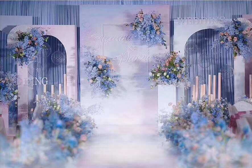 Wedding stage set