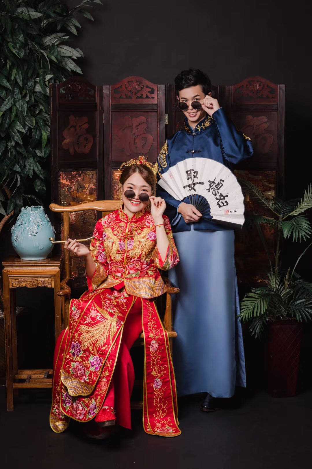 Wedding couple